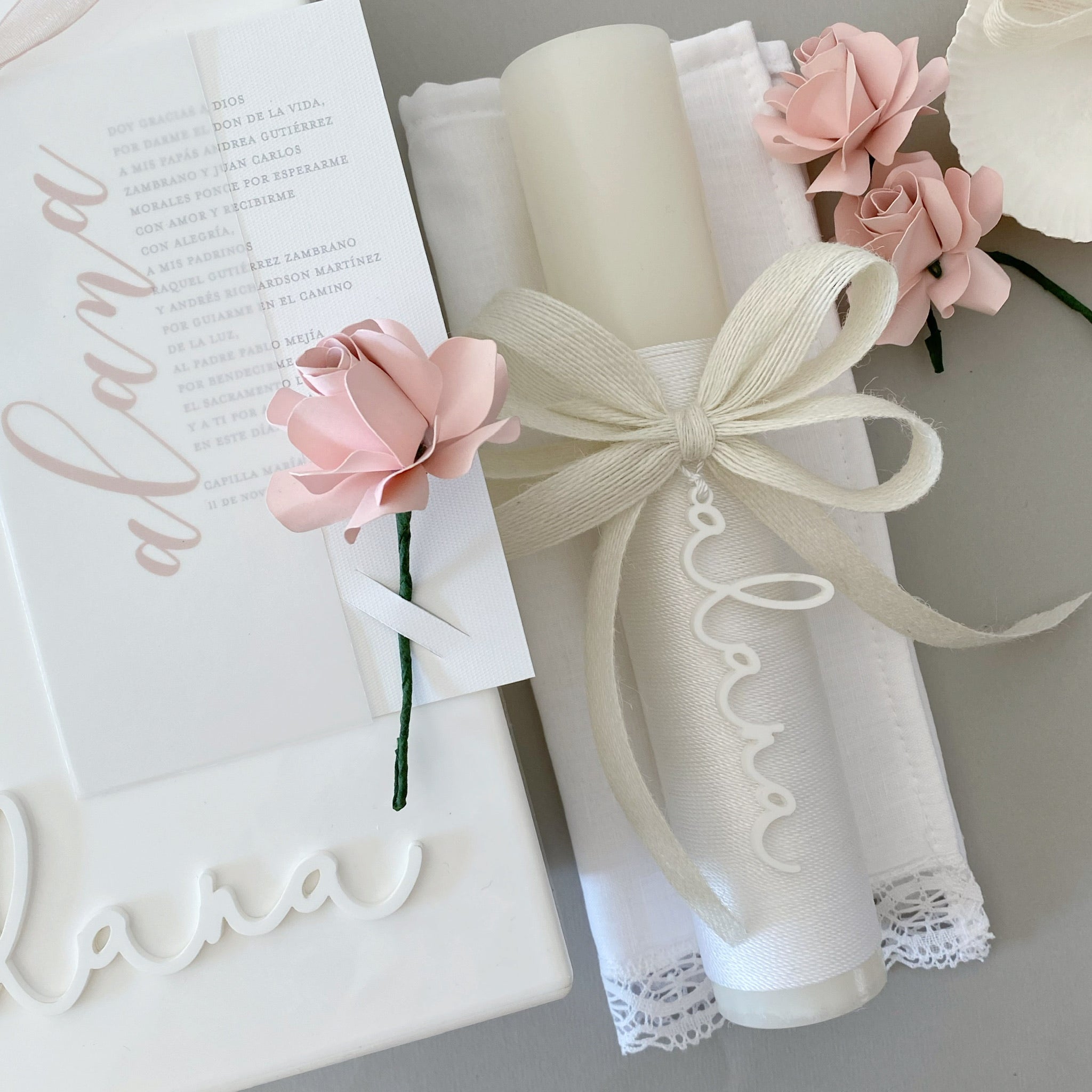 Kit de Bautizo Blanco