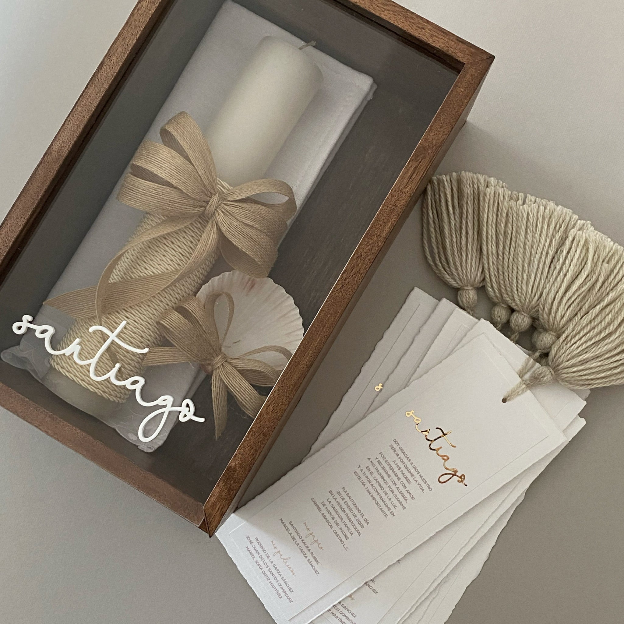 Kit de Bautizo Beige