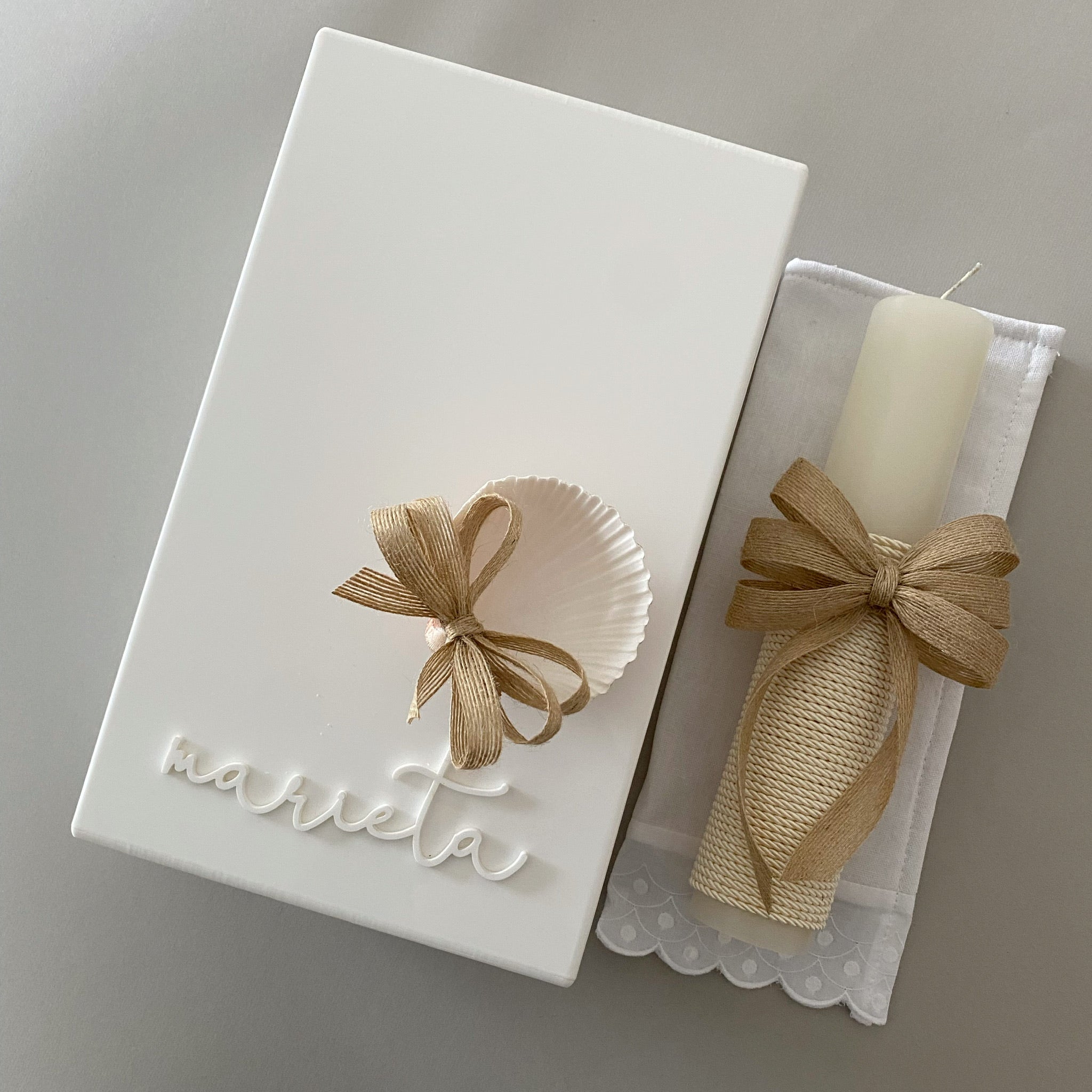 Kit de Bautizo Beige