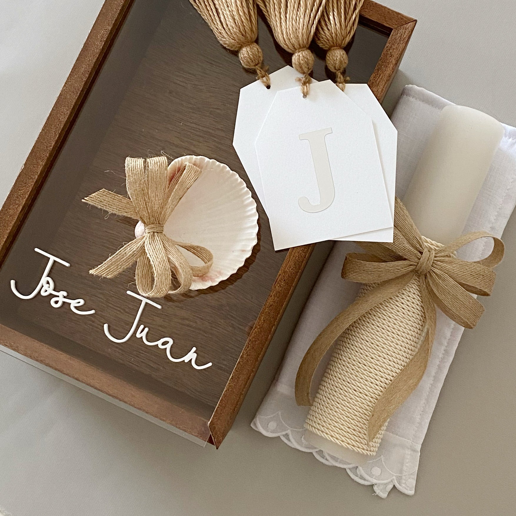 Kit de Bautizo Beige
