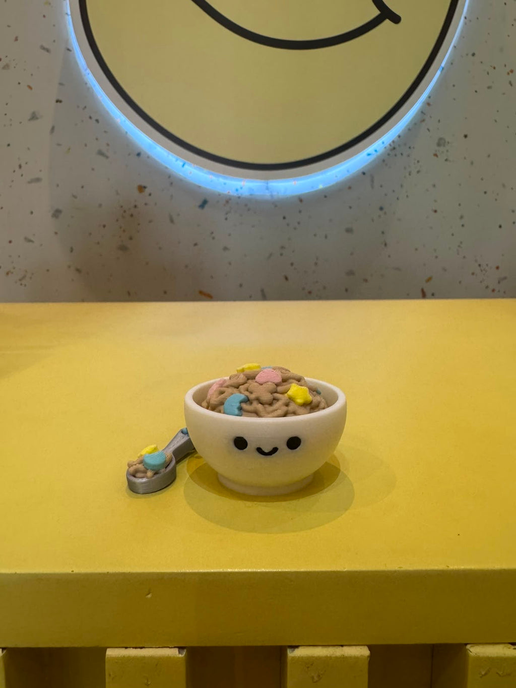 Lucky Charms Bowl Keychain Clicker