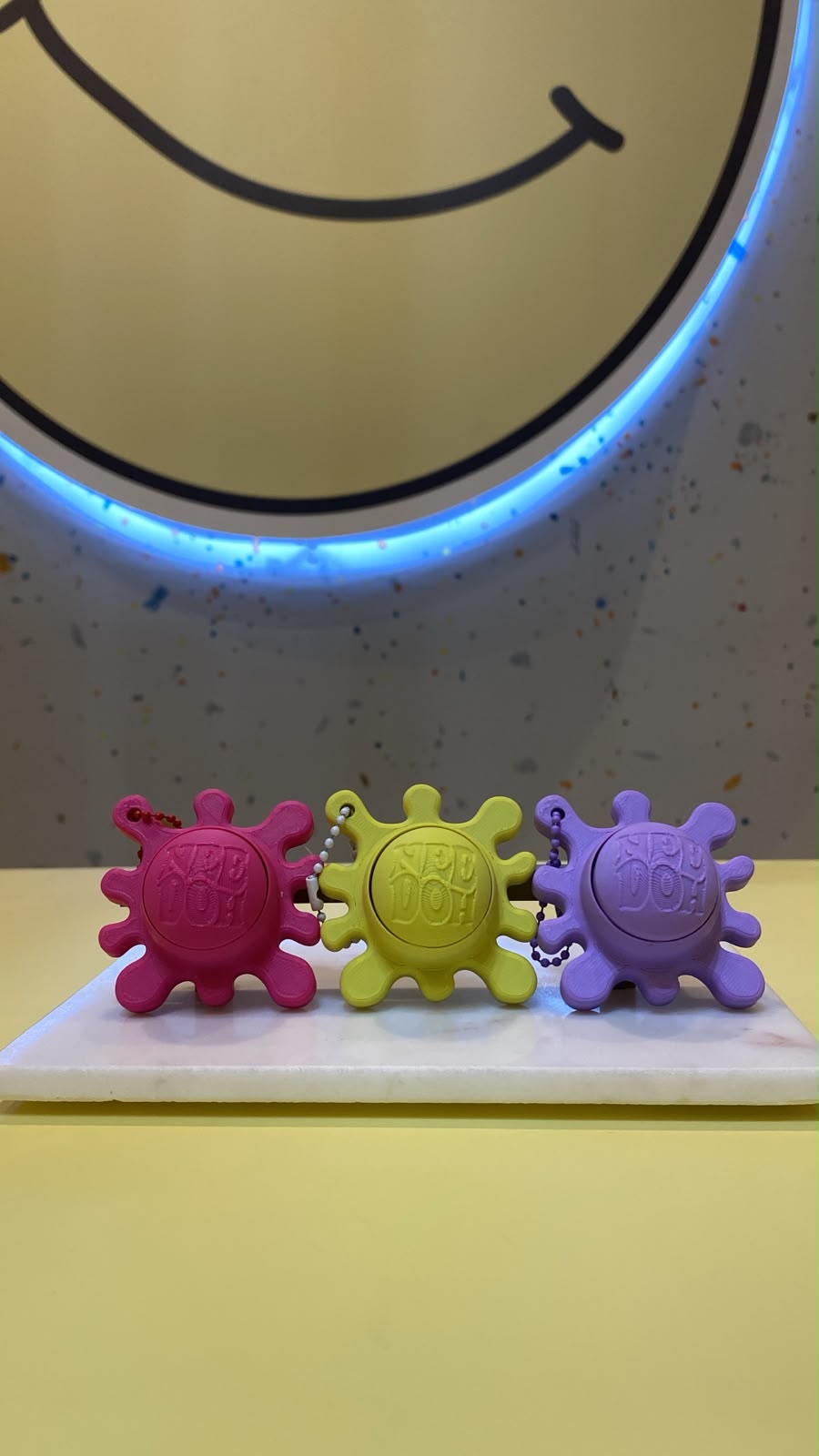 Needoh Splash Keychain Clicker