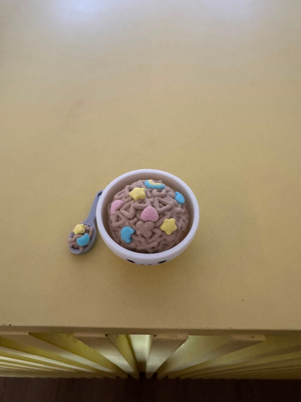 Lucky Charms Bowl Keychain Clicker