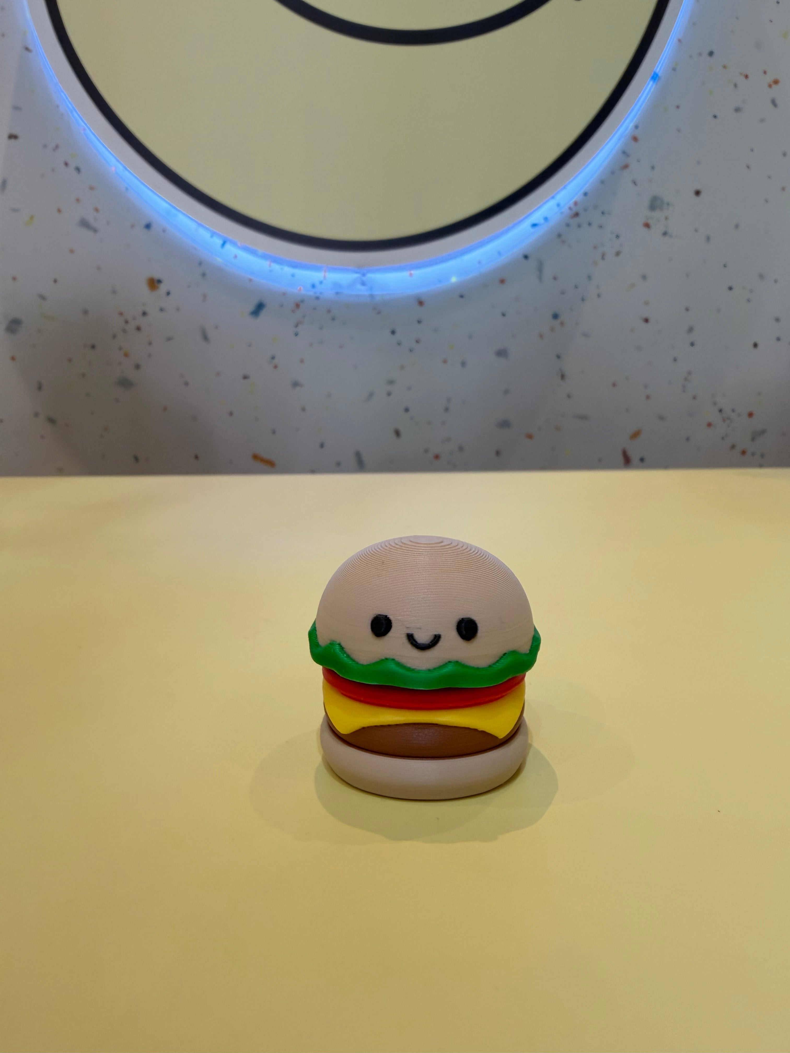 Burger Keychain Clicker