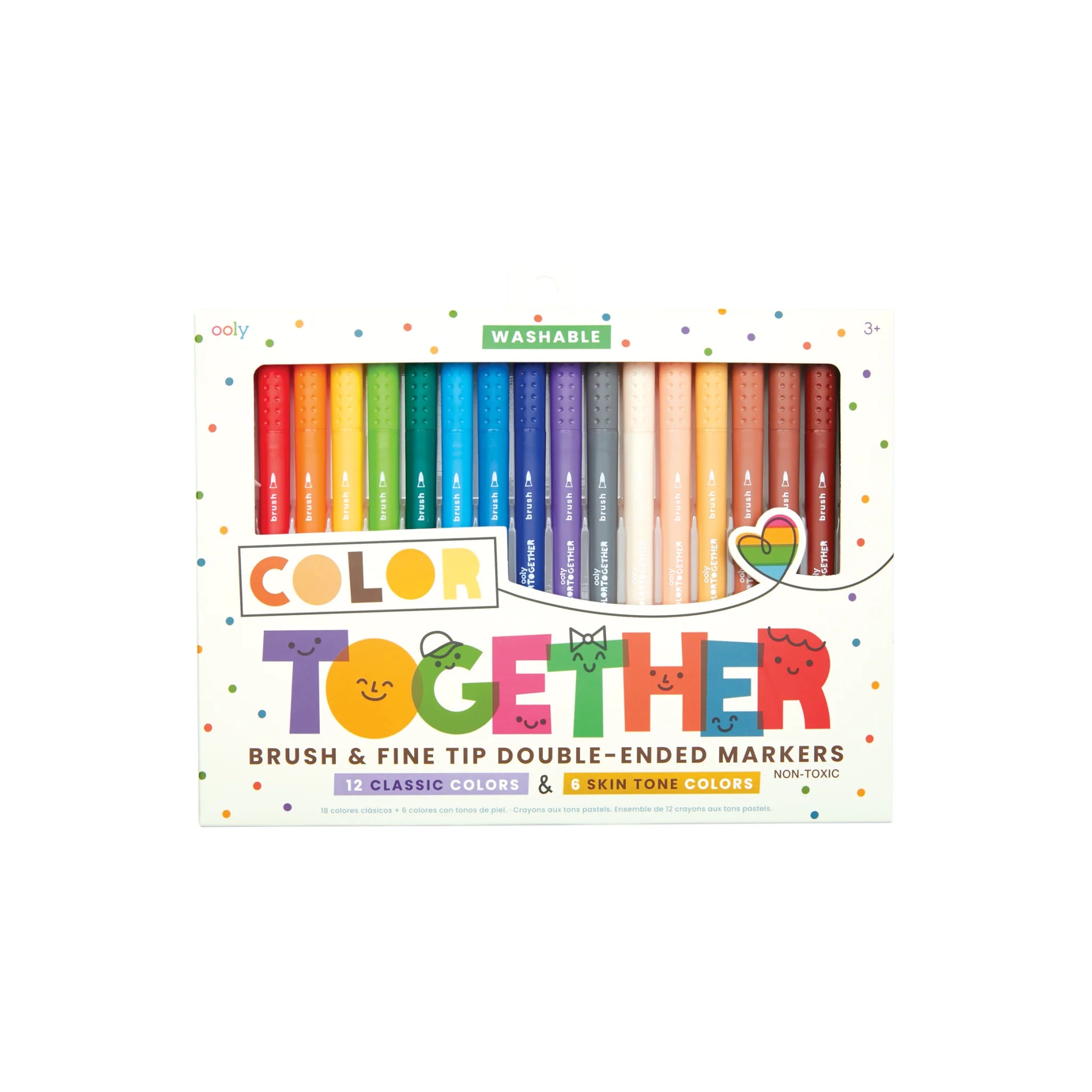 Color Together - Set de 18 marcadores doble punta