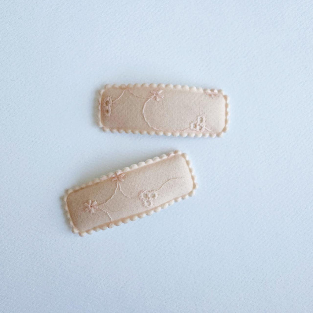 Hair clips Encaje
