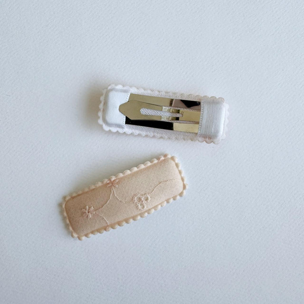 Hair clips Encaje