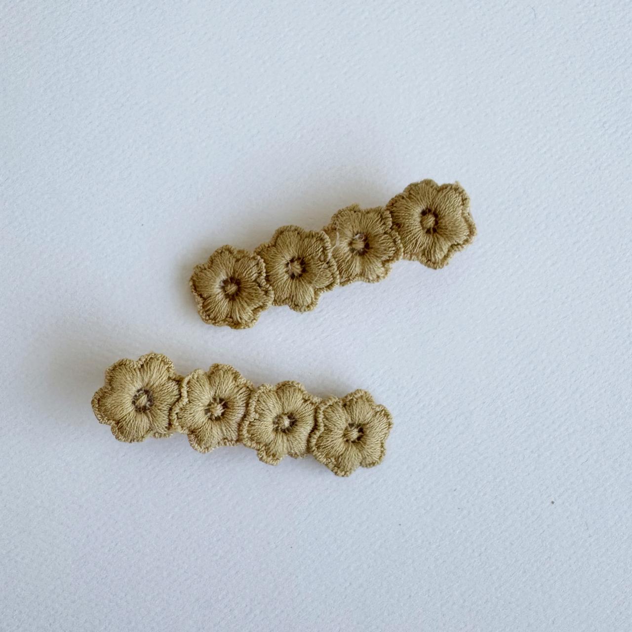 Hair Clips de Flor