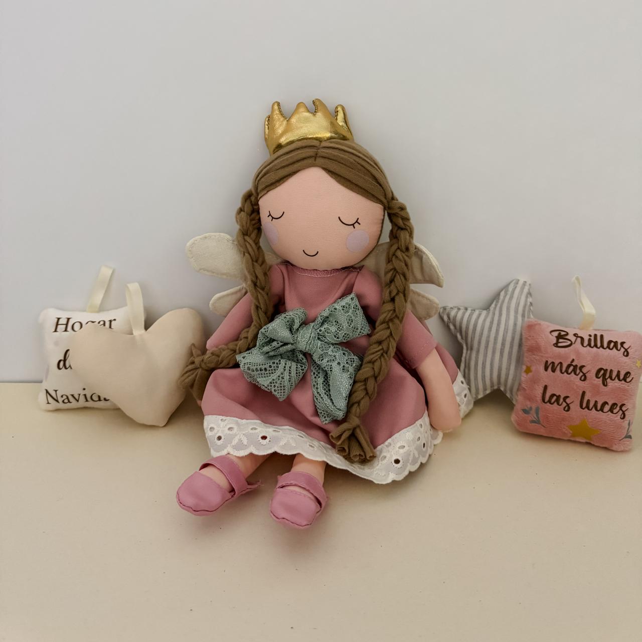 CF - Hadita Navideña con corona y esferas