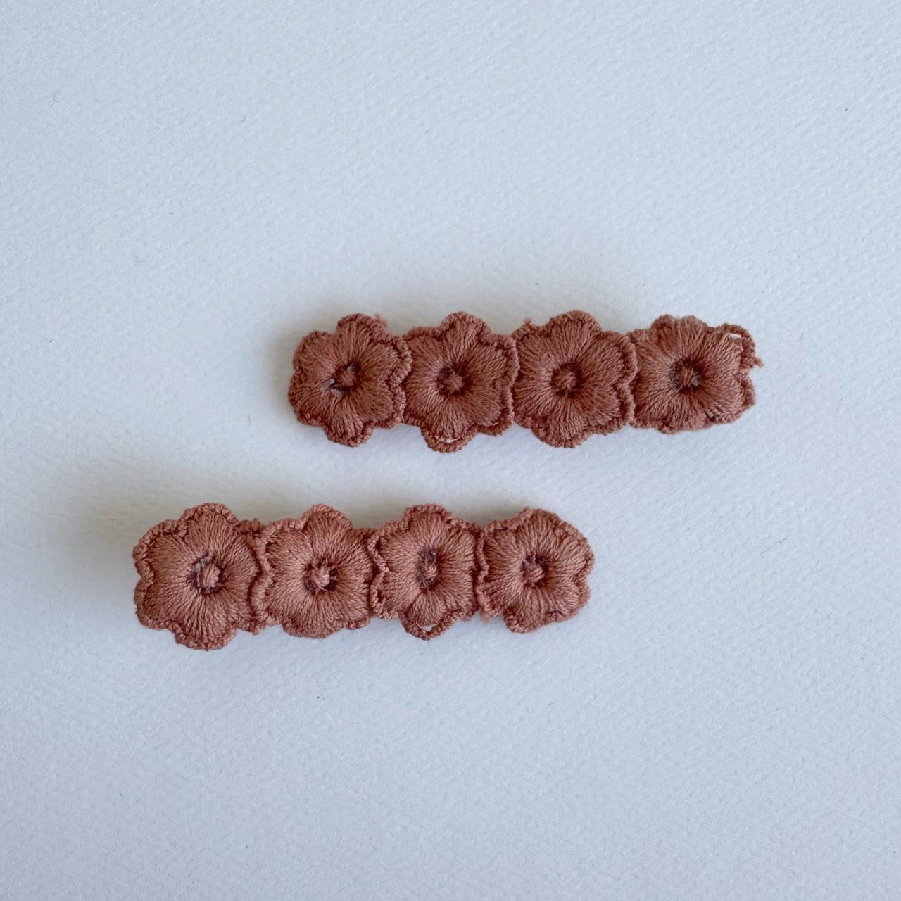 Hair Clips de Flor
