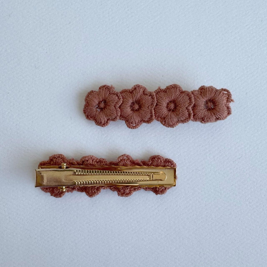 Hair Clips de Flor