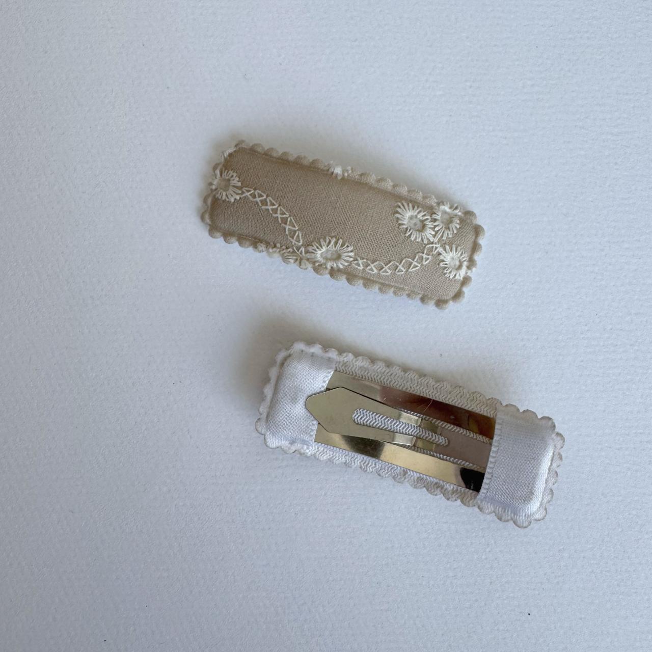 Hair clips Encaje