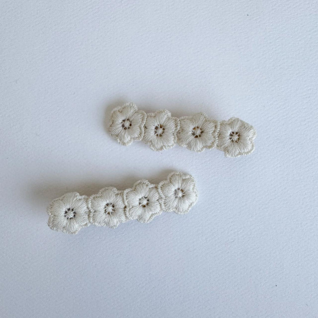 Hair Clips de Flor