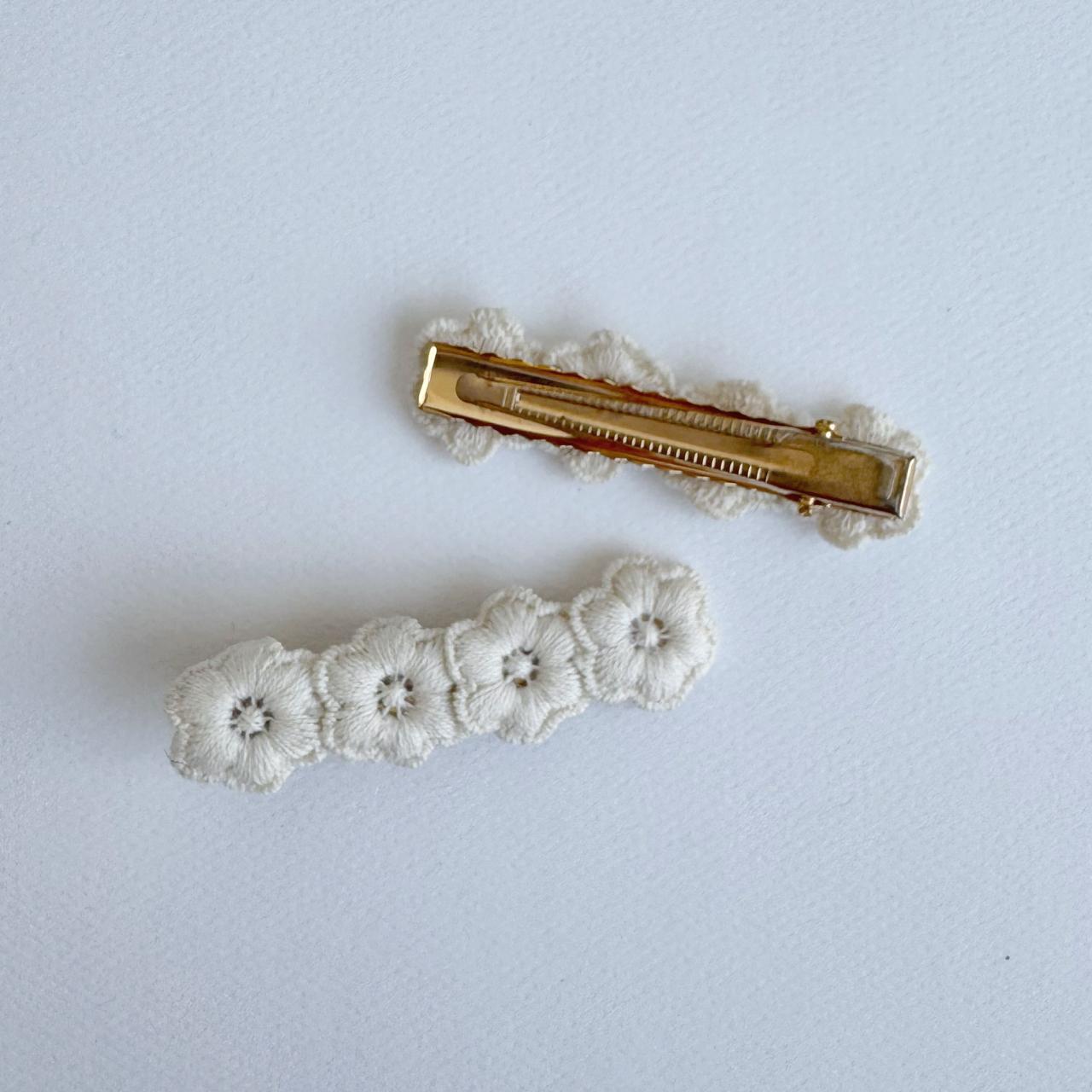 Hair Clips de Flor