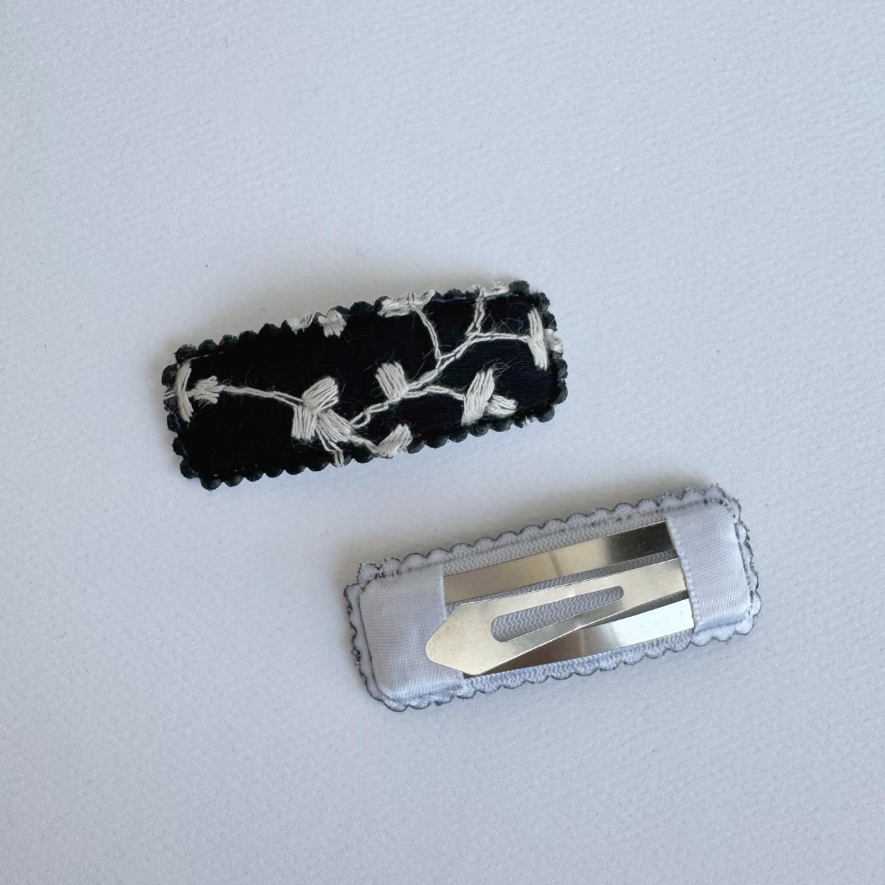 Hair clips Encaje