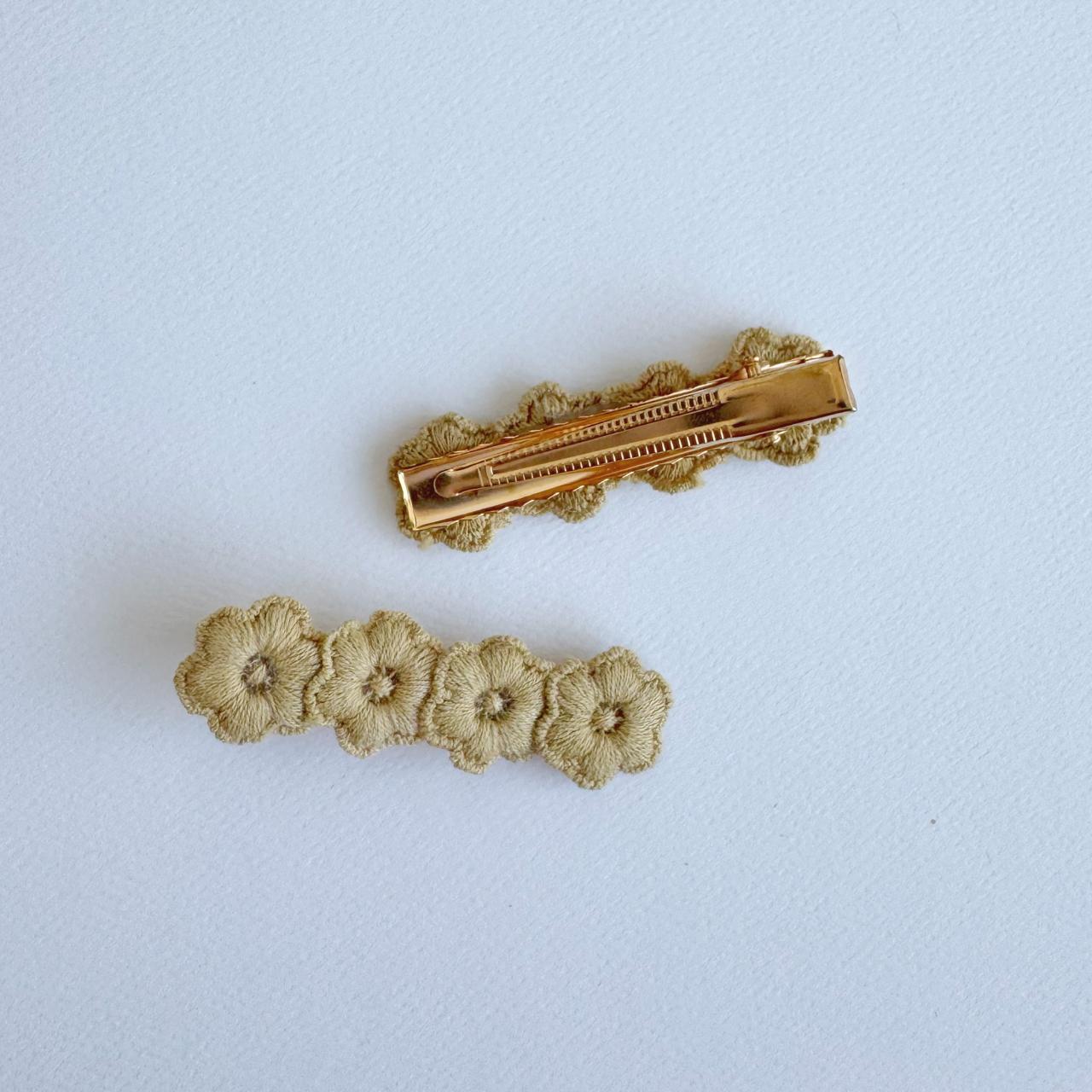 Hair Clips de Flor