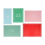 Calendario de Adviento tema de Gingerbread