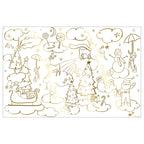 Poster para Colorear Navideño