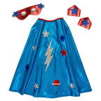 Capa de Superhéroe azul