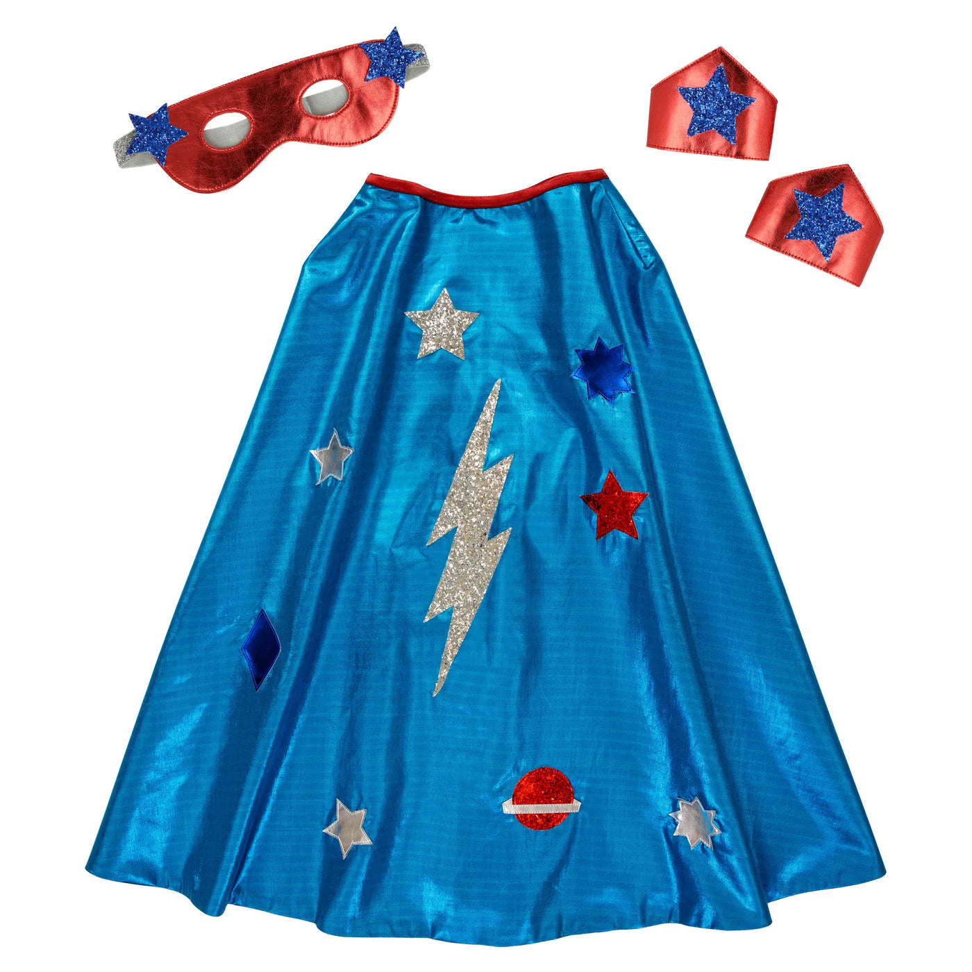 Capa de Superhéroe azul