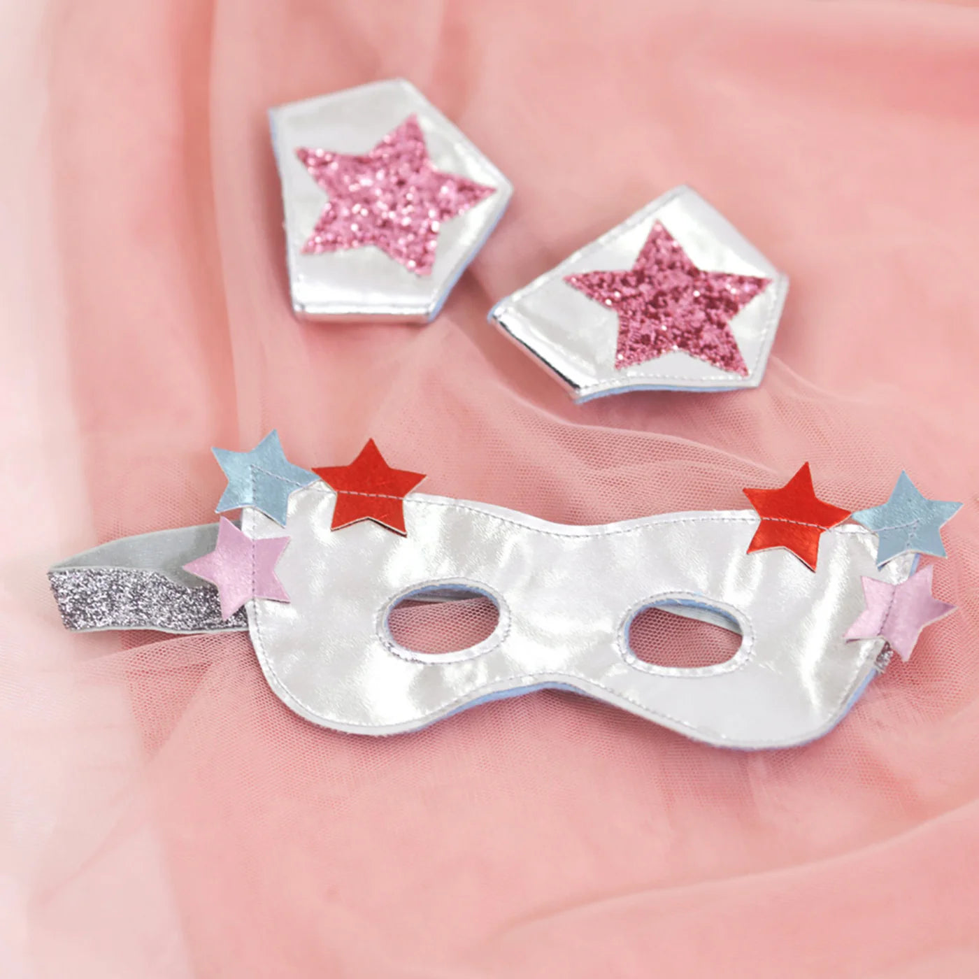 Capa de Superheroe Rosa