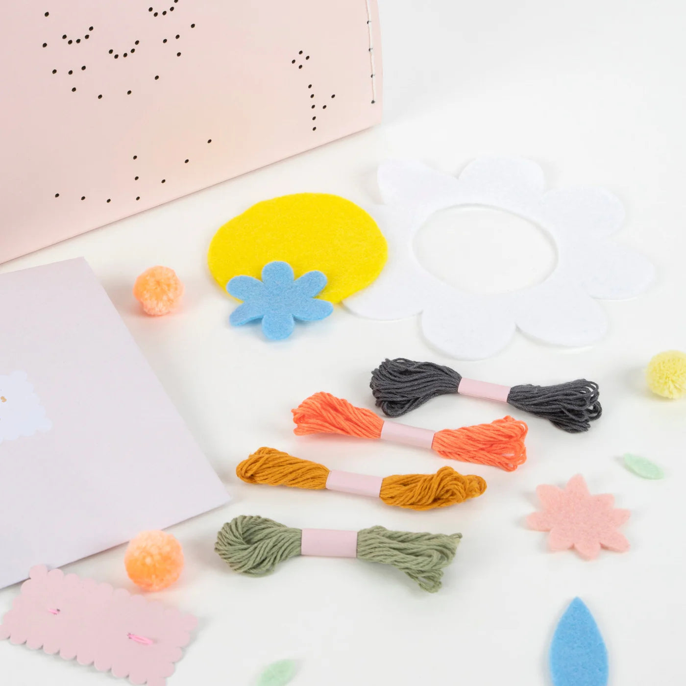 Kit de Bordado de Flor