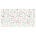 Mantel Navideño para colorear