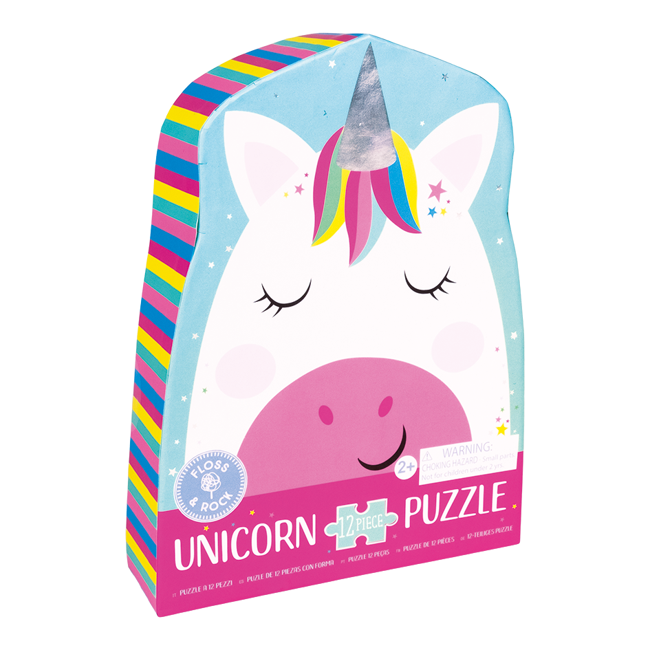 Rompecabezas Infantil 12 piezas Unicornio