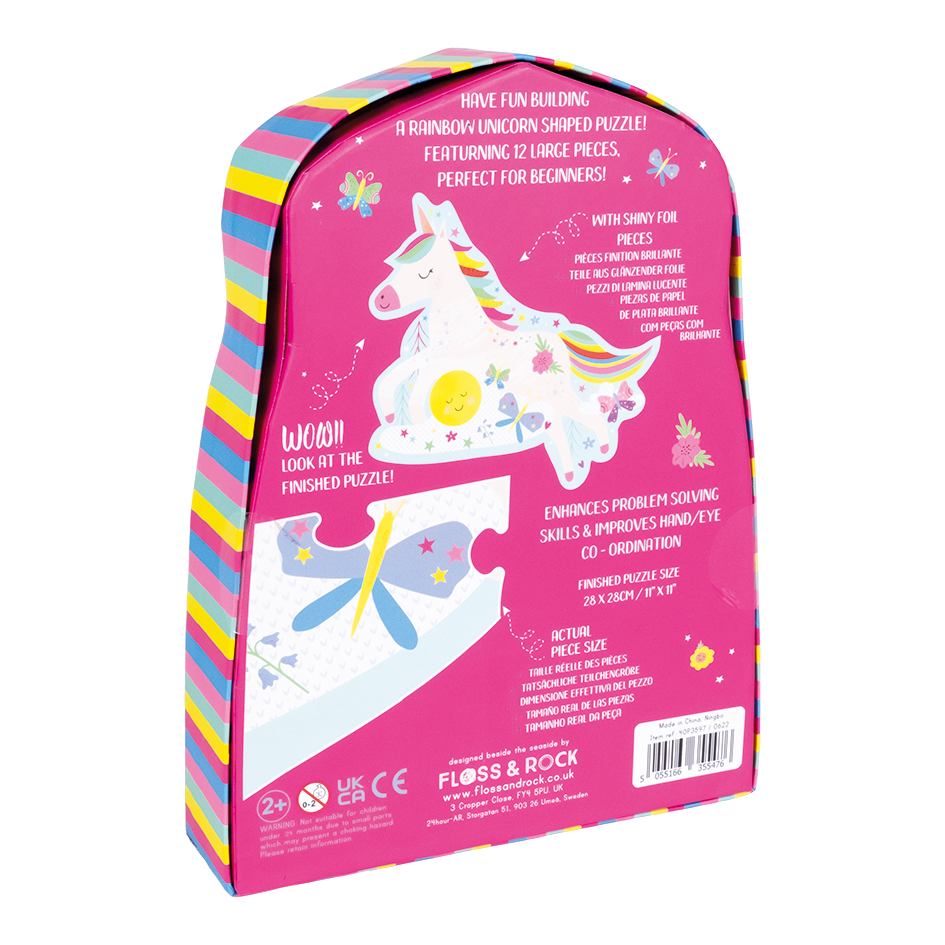 Rompecabezas Infantil 12 piezas Unicornio