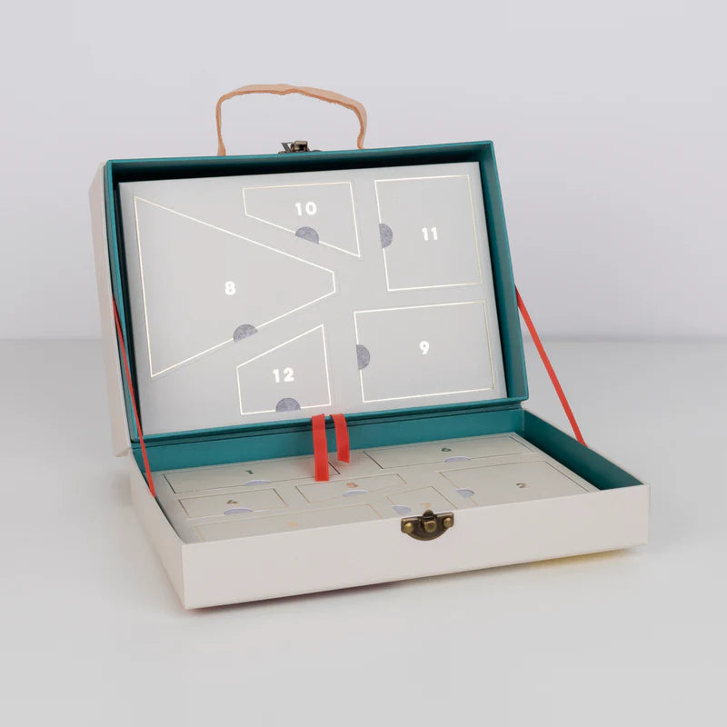 Calendario de Adviento tema Tren