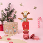 Mini Maletin con Reno Navideño