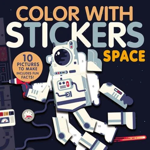 Cuento Color with Stickers Space